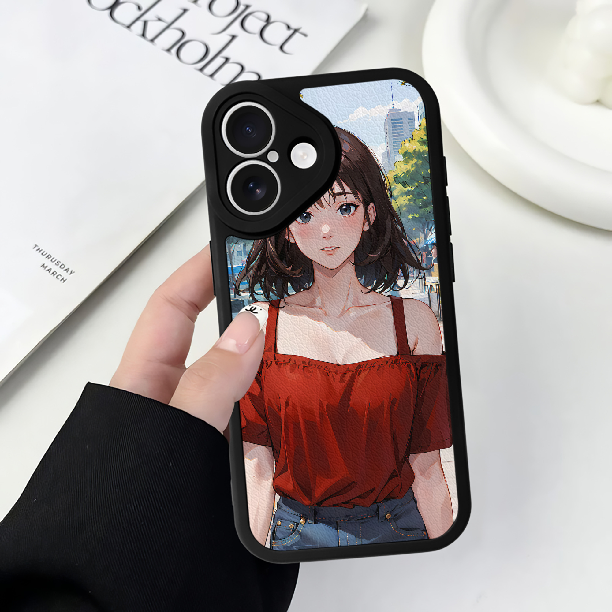 （画像用） SLAM DUNK／スラムダンク 【iPhone 16シリーズ対応】シリコンスマホケース（レザー調） 材質：シリコン